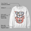 Crimson Bliss 5s DopeSkill Sweatshirt New Double Bear Graphic