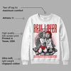 Gym Red 12s DopeSkill Sweatshirt Real Lover Graphic