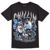 Georgetown 6s DopeSkill T-Shirt Chillin Graphic - Black