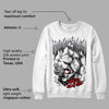 Fire Red 9s DopeSkill Sweatshirt Money On My Mind Graphic