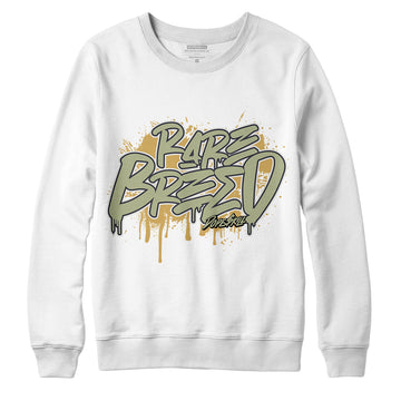 Jordan 5 Jade Horizon DopeSkill Sweatshirt Rare Breed Graphic - White 