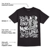Dunk Low Panda White Black DopeSkill T-Shirt Real Ones Move In Silence Graphic