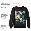 Aqua 5s DopeSkill Sweatshirt Trust God Graphic