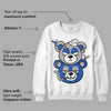 True Blue 1s DopeSkill Sweatshirt New Double Bear Graphic