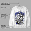 Racer Blue White Dunk Low DopeSkill Sweatshirt Money On My Mind Graphic