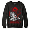 Jordan 6 “Red Oreo” DopeSkill Sweatshirt Show Me The Money Graphic - Black