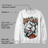 Dunk Low Team Dark Green Orange DopeSkill Sweatshirt Money On My Mind Graphic