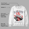 Fire Red 9s DopeSkill Sweatshirt Slow Burn Graphic