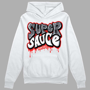 Jordan 3 Retro White Cement Reimagined DopeSkill Hoodie Sweatshirt Super Sauce Graphic Streetwear - White