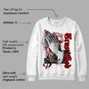 Gym Red 12s DopeSkill Sweatshirt Trust God Graphic