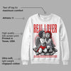 Gym Red 9s DopeSkill Sweatshirt Real Lover Graphic