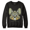 Jordan 5 Jade Horizon DopeSkill Sweatshirt Sneaker Rabbit Graphic - Black 