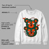 Dunk Low Team Dark Green Orange DopeSkill Sweatshirt New Double Bear Graphic