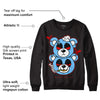 Cactus Jack 4s DopeSkill Sweatshirt New Double Bear Graphic