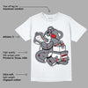 Fire Red 9s DopeSkill T-Shirt Bear Steals Sneaker Graphic