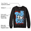 Cactus Jack 4s DopeSkill Sweatshirt New Paid In Full Graphic