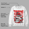 Gym Red 12s DopeSkill Sweatshirt Trippin Graphic