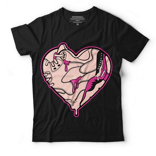 AJ 5 Low Girls That Hoop DopeSkill T-Shirt Heart AJ 5 Graphic