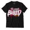 AJ 3 Cardinal Red DopeSkill T-Shirt Rare Breed Graphic