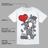 Fire Red 9s DopeSkill T-Shirt Love Sick Graphic