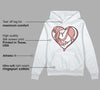 Rose Whisper Dunk Low DopeSkill Hoodie Sweatshirt Heart AJ Graphic