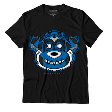 AJ 1 Dark Marina Blue DopeSkill T-Shirt Monk Graphic