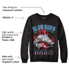 Cactus Jack 4s DopeSkill Sweatshirt Slow Burn Graphic