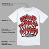 Gym Red 9s DopeSkill T-Shirt Never Forget Loyalty Graphic