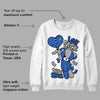 True Blue 1s DopeSkill Sweatshirt Love Sick Graphic