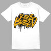 Taxi Yellow Toe 1s DopeSkill T-Shirt Rare Breed Graphic - White 