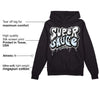 Black Metallic Chrome 6s DopeSkill Hoodie Sweatshirt Super Sauce Graphic