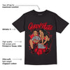 AJ 4 Red Thunder DopeSkill T-shirt Queen Of Hustle Graphic