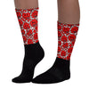 Gym Red 9s Sublimated Socks Slime Graphic