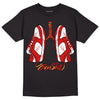 Dunk Low Gym Red DopeSkill T-Shirt Breathe Graphic - Black 