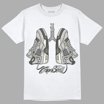 Jordan 4 Retro SE Craft Photon Dust DopeSkill T-Shirt Breathe  Graphic Streetwear  - White