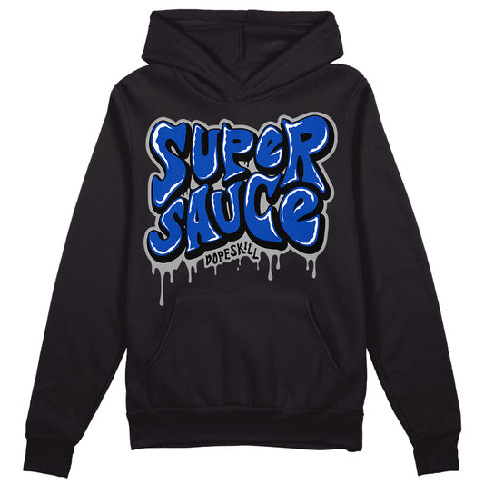 Racer Blue 5s DopeSkill Hoodie Sweatshirt Super Sauce Graphic