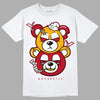 Cardinal 7s DopeSkill T-Shirt New Double Bear Graphic - White 