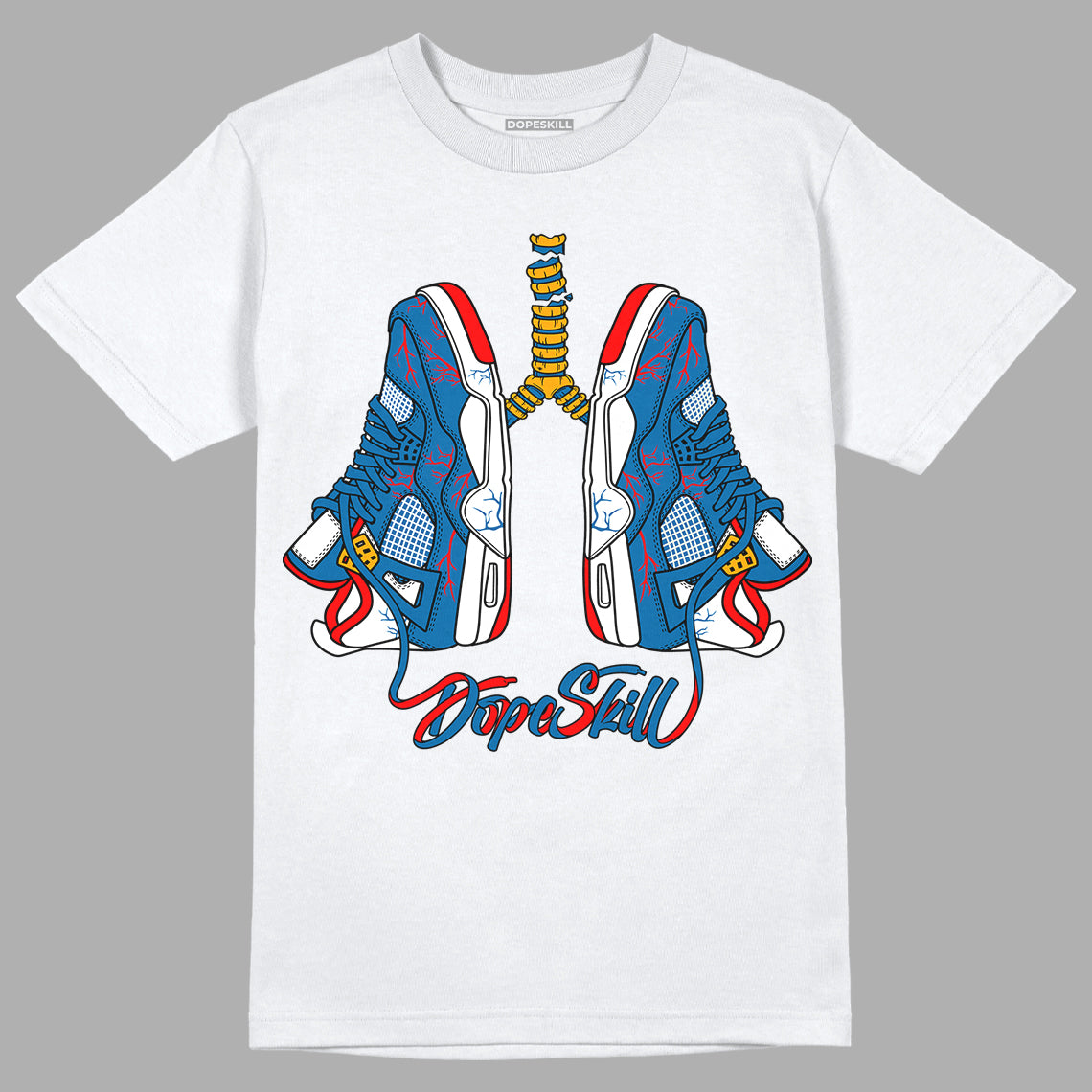 Messy Room 4s DopeSkill T-Shirt Breathe Graphic - White