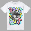 Candy Easter Dunk Low DopeSkill T-Shirt Don't Quit Graphic - White 