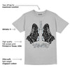 Black Metallic Chrome 6s DopeSkill Metallic Silver T-shirt Breathe Graphic