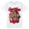 AJ 4 Red Thunder DopeSkill T-shirt Queen Of Hustle Graphic