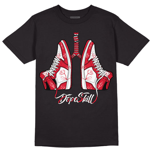 Lost & Found 1s DopeSkill T-Shirt Breathe Graphic - Black