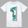 Green Snakeskin Dunk Low DopeSkill T-Shirt No.1 Graphic - White