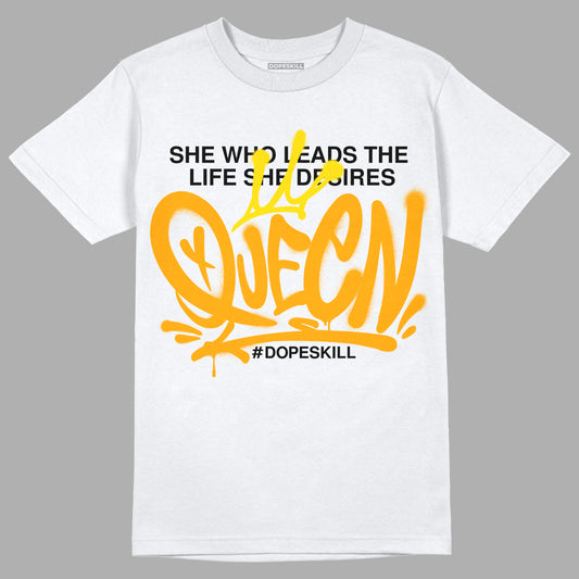 Black Taxi 12s DopeSkill T-Shirt Queen Graphic - White