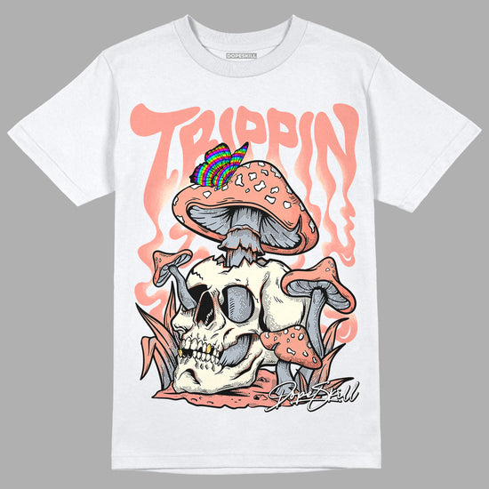 DJ Khaled x Jordan 5 Retro ‘Crimson Bliss’ DopeSkill T-Shirt Trippin Graphic Streetwear - White 