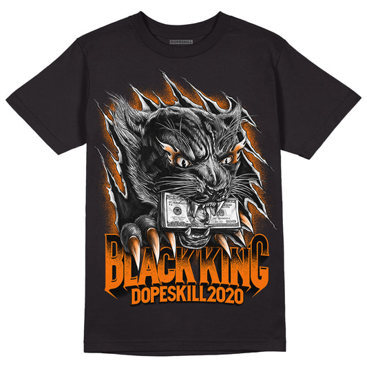 Wmns Dunk Low 'Magma Orange DopeSkill T-Shirt Black King Graphic Streetwear - Black