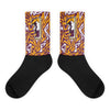 AJ 1 Retro High OG Brotherhood Dopeskill Socks Curved Graphic