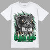 Nike SB x Jordan 4 “Pine Green” DopeSkill T-Shirt Black King Graphic Streetwear - White