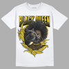 Lightning 4s DopeSkill T-Shirt New Black Queen Graphic - White