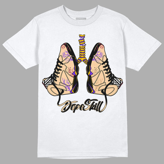 Afrobeats 7s SE DopeSkill T-Shirt Breathe Graphic - White